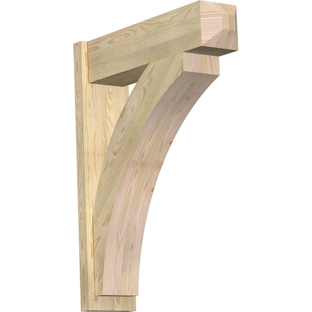 Thorton Rough Sawn Craftsman Outlooker, Douglas Fir, 8W X 30D X 38H